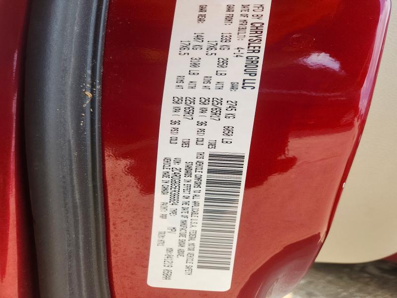 62294666 :رقم المزاد ، 2C4RDGBG5ER366824 vin ، 2014 Dodge Grand Caravan مزاد بيع