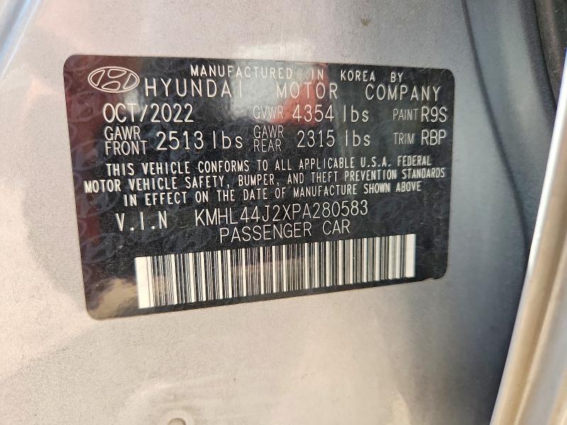 Продаж на аукціоні авто 2023 Hyundai Sonata, vin: KMHL44J2XPA280583, номер лоту: 61290116