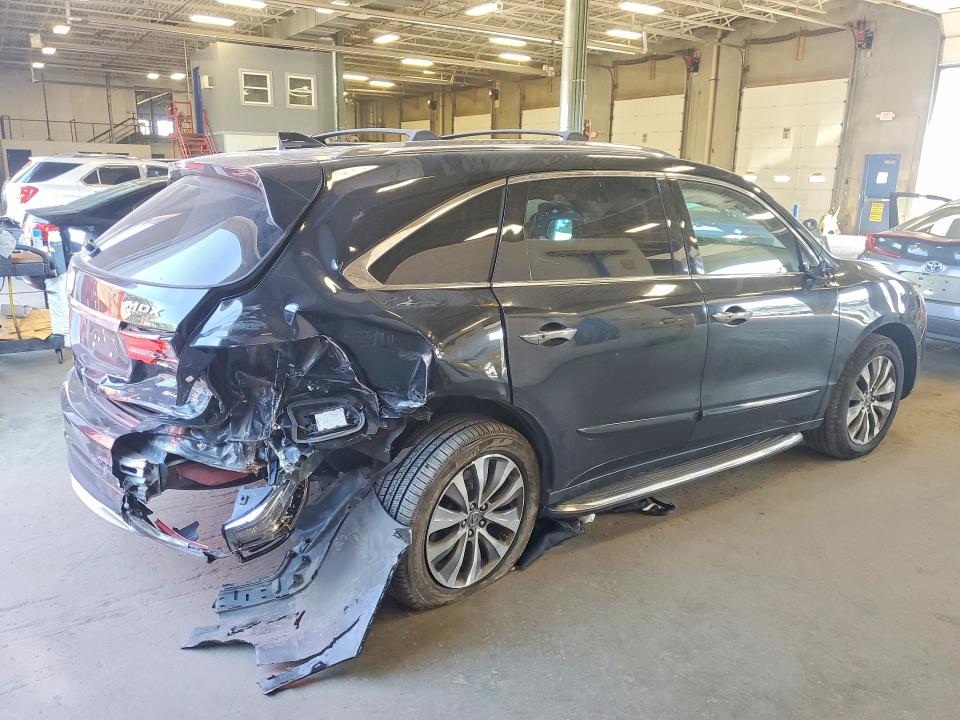61156706 :رقم المزاد ، 5FRYD4H41FB025584 vin ، 2015 Acura Mdx مزاد بيع