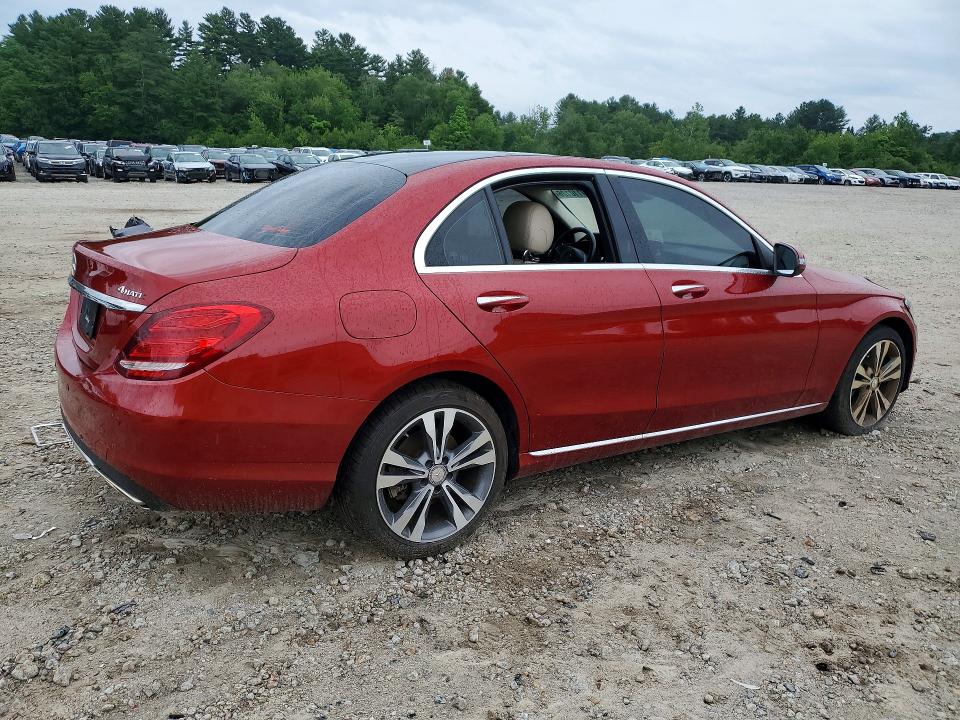 59110126 :رقم المزاد ، WDDWF4KB7GR158328 vin ، 2016 Mercedes-benz C مزاد بيع