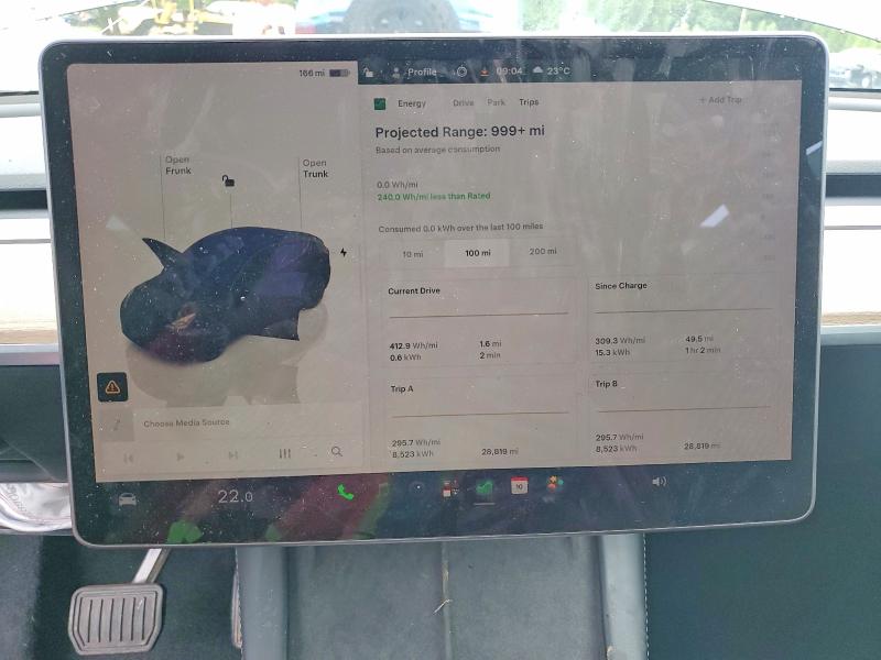 Продажа на аукционе авто 2023 Tesla Model Y, vin: 7SAYGDEE3PF869779, номер лота: 60026446