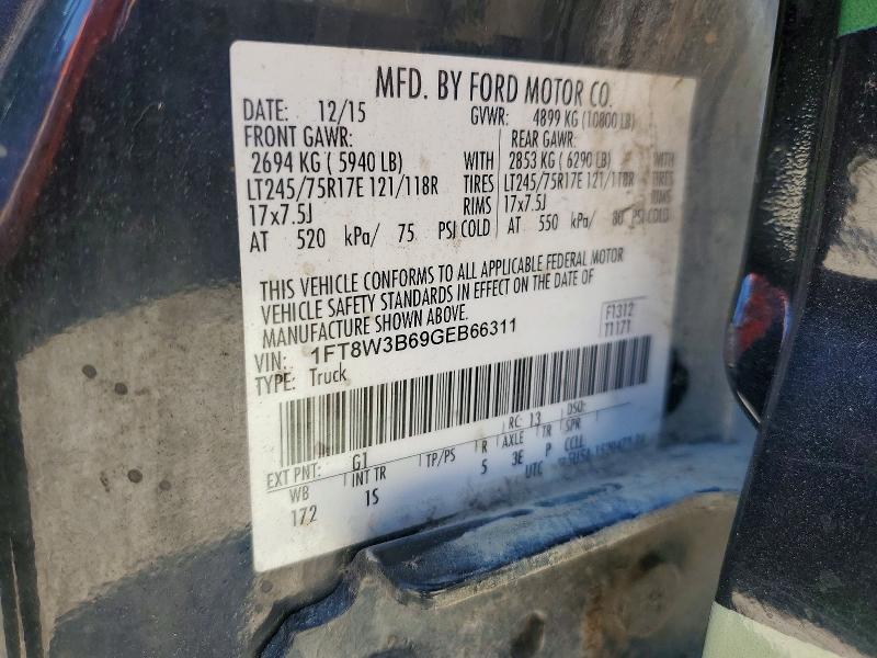 Aukcja sprzedaży 2016 Ford F350, vin: 1FT8W3B69GEB66311, numer aukcji: 59220426