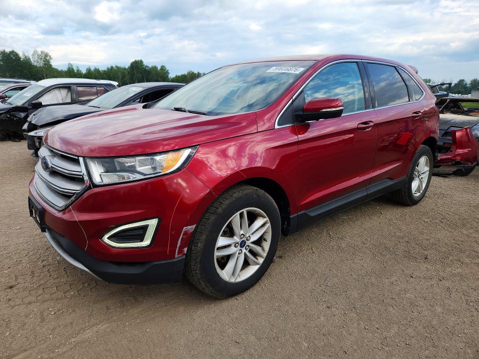 59606876 :رقم المزاد ، 2FMTK3J93FBB75223 vin ، 2015 Ford Edge مزاد بيع