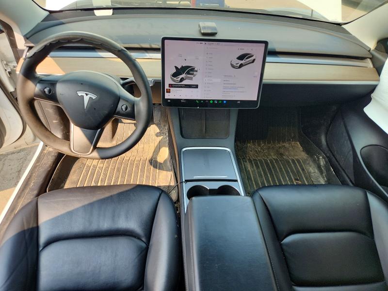 60199876 :رقم المزاد ، 5YJ3E1EA1MF838213 vin ، 2021 Tesla Model 3 مزاد بيع