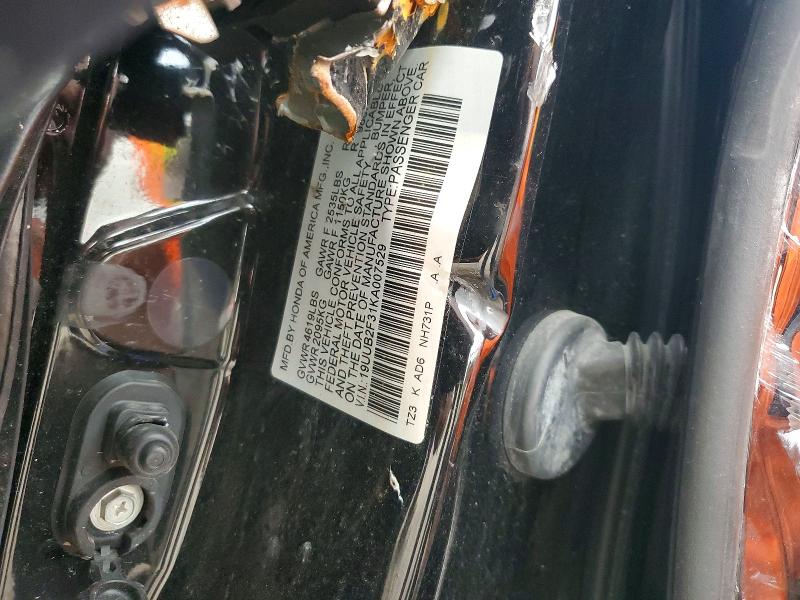 Продаж на аукціоні авто 2019 Acura Tlx, vin: 19UUB2F31KA007529, номер лоту: 60562246