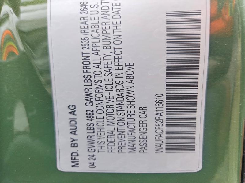 Продажа на аукционе авто 2024 Audi A5, vin: WAUFACF52RA116610, номер лота: 60817806