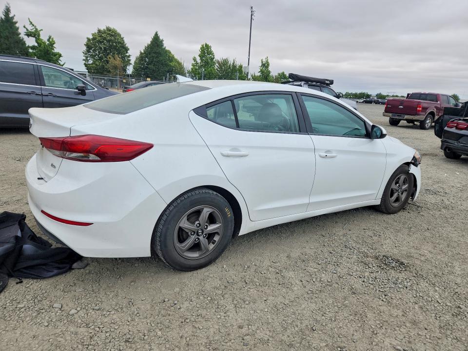 61998376 :رقم المزاد ، 5NPD94LA6HH098548 vin ، 2017 Hyundai Elantra مزاد بيع
