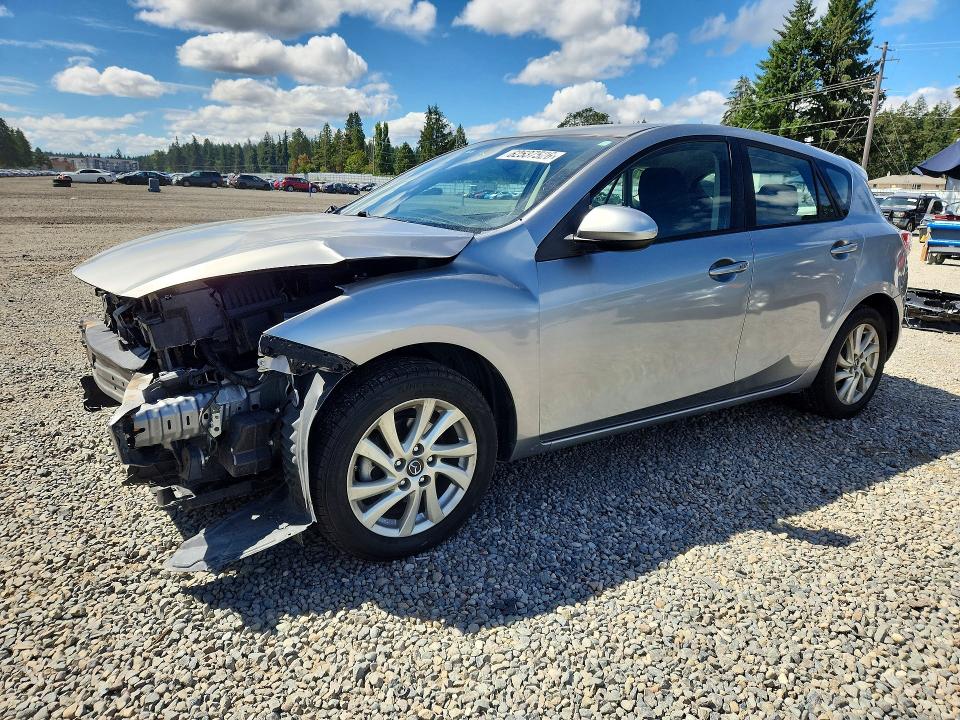 2013 Mazda 3 მანქანა იყიდება აუქციონზე, vin: JM1BL1LP9D1767697, აუქციონის ნომერი: 62537526