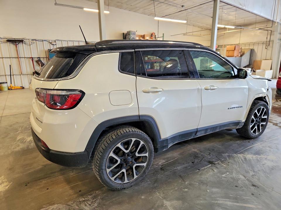 2018 Jeep Compass მანქანა იყიდება აუქციონზე, vin: 3C4NJDCB7JT101841, აუქციონის ნომერი: 62447866