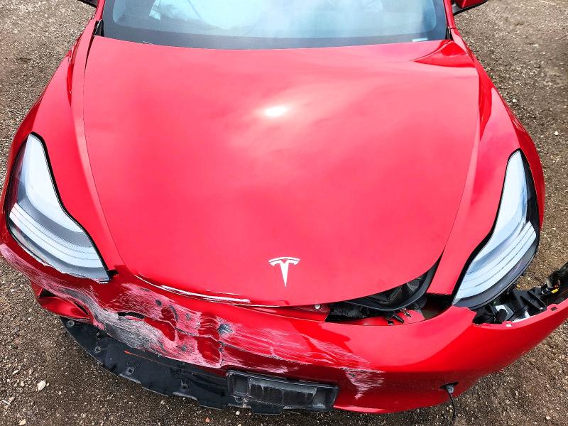 Продажа на аукционе авто 2021 Tesla Model 3, vin: 5YJ3E1EAXMF918268, номер лота: 60030836