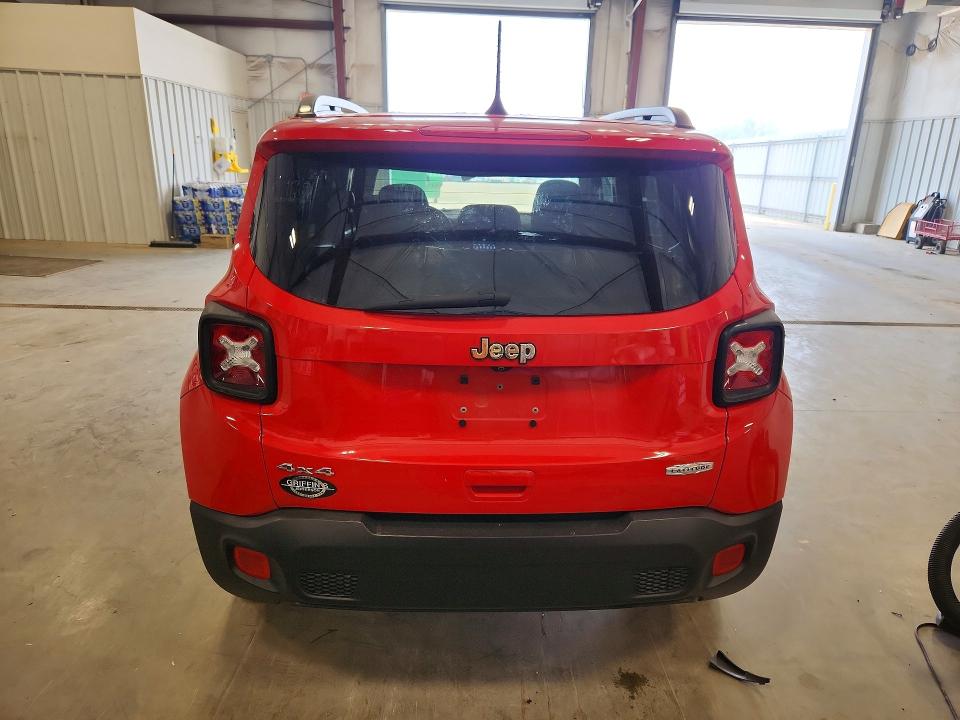 2018 Jeep Renegade მანქანა იყიდება აუქციონზე, vin: ZACCJBBB2JPJ16426, აუქციონის ნომერი: 61220256