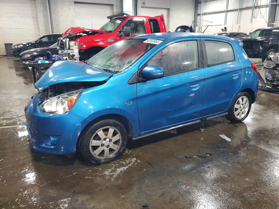 2015 Mitsubishi Mirage მანქანა იყიდება აუქციონზე, vin: ML32A4HJ1FH040000, აუქციონის ნომერი: 60383966