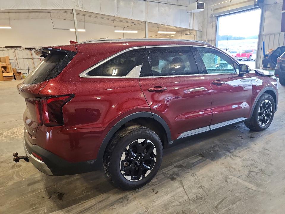 62425976 :رقم المزاد ، 5XYRLDJC1SG399108 vin ، 2025 Kia Sorento مزاد بيع