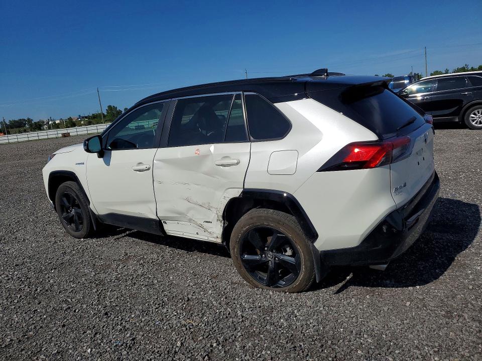 61778876 :رقم المزاد ، 2T3RWRFV4KW034258 vin ، 2019 Toyota Rav4 Hybrid مزاد بيع