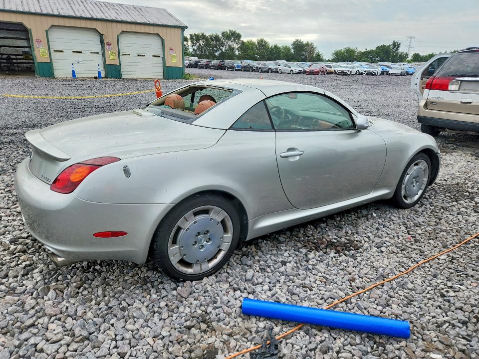 62062796 :رقم المزاد ، JTHFN48Y820006594 vin ، 2002 Lexus Sc مزاد بيع