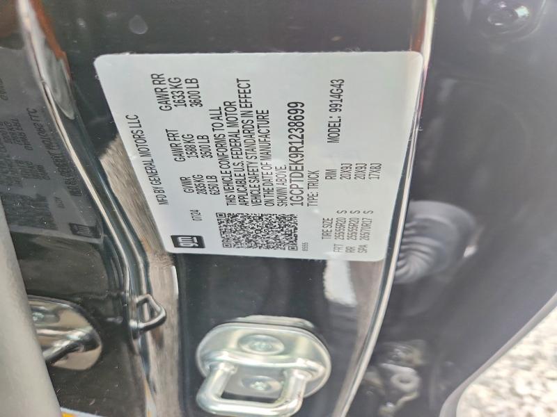 Продажа на аукционе авто 2024 Chevrolet Colorado, vin: 1GCPTDEK9R1238699, номер лота: 62885416
