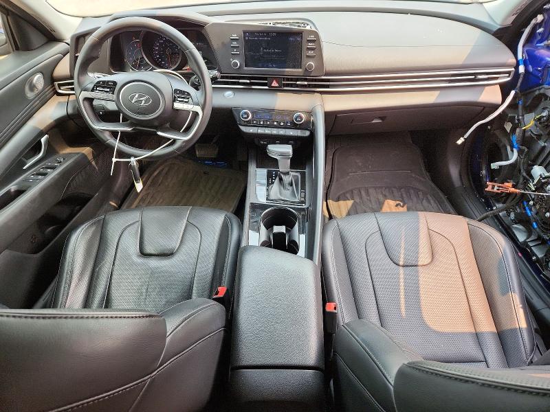 2021 Hyundai Elantra მანქანა იყიდება აუქციონზე, vin: KMHLN4AG1MU163249, აუქციონის ნომერი: 61512776