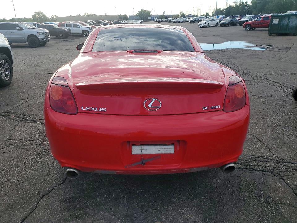 Aukcja sprzedaży 2002 Lexus Sc, vin: JTHFN48Y420028589, numer aukcji: 62046486