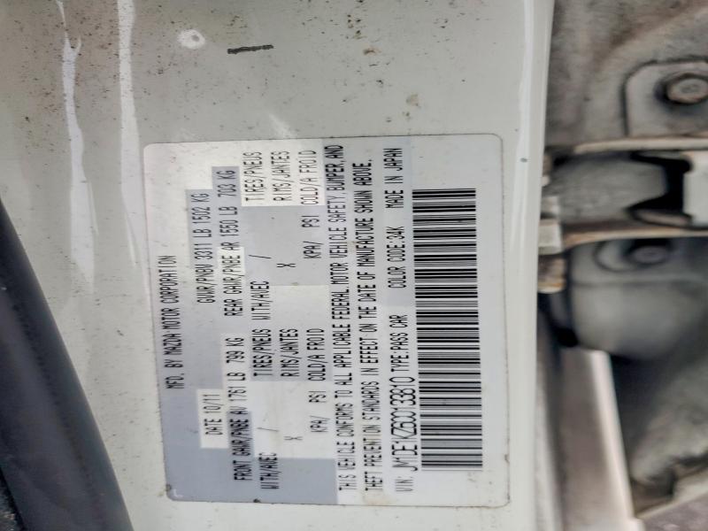 60752036 :رقم المزاد ، JM1DE1KZ6C0133810 vin ، 2012 Mazda Mazda2 مزاد بيع