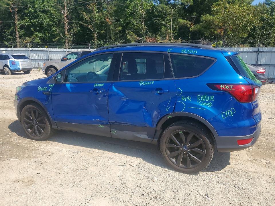2019 Ford Escape მანქანა იყიდება აუქციონზე, vin: 1FMCU9GD6KUC47125, აუქციონის ნომერი: 62494876