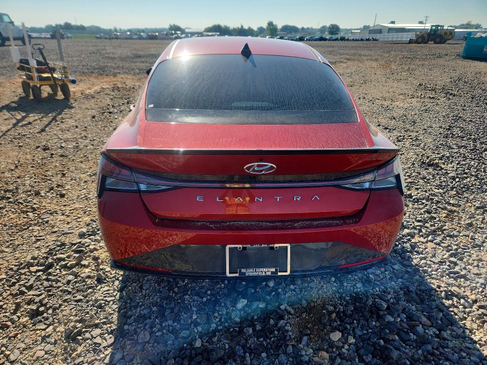 58743336 :رقم المزاد ، KMHLR4AF5MU139984 vin ، 2021 Hyundai Elantra مزاد بيع