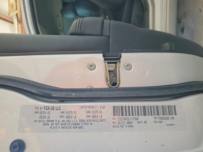Продаж на аукціоні авто 2020 Chrysler 300, vin: 2C3CCAAG3LH137606, номер лоту: 61559156