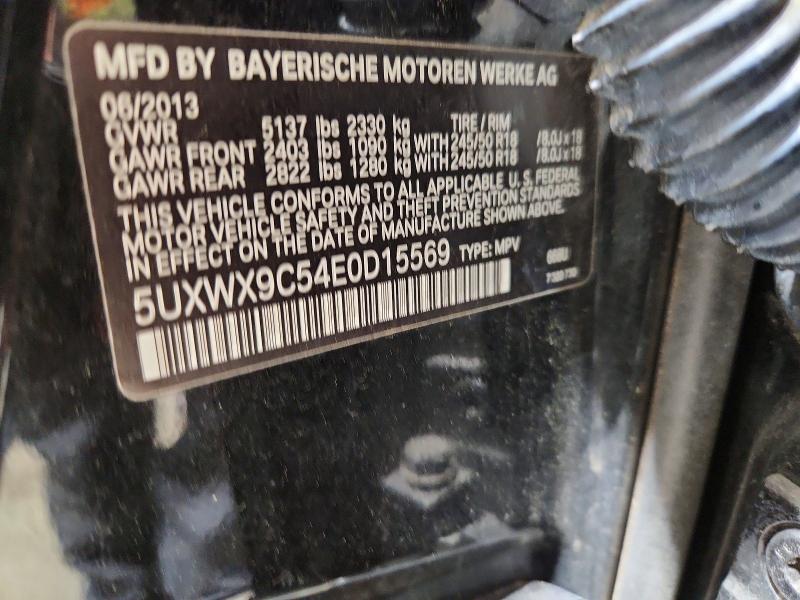 2014 Bmw X3 მანქანა იყიდება აუქციონზე, vin: 5UXWX9C54E0D15569, აუქციონის ნომერი: 61343716