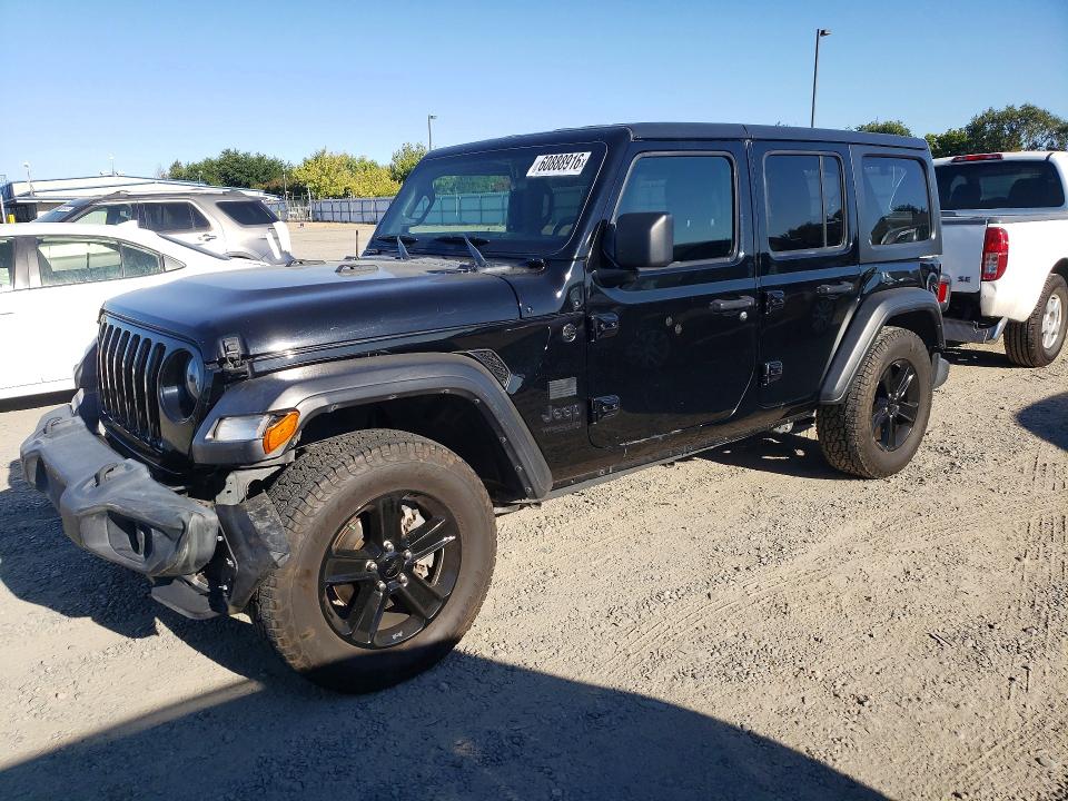 60888916 :رقم المزاد ، 1C4HJXDN0MW616038 vin ، 2021 Jeep Wrangler Unlimited مزاد بيع