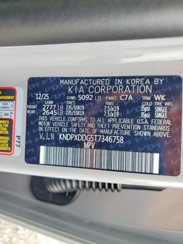 Aukcja sprzedaży 2026 Kia Sportage, vin: KNDPXDDG5T7346758, numer aukcji: 62294376