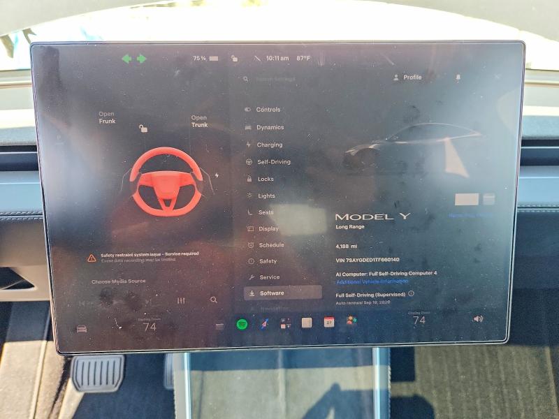 Aukcja sprzedaży 2026 Tesla Model Y, vin: 7SAYGDED1TF660140, numer aukcji: 62873296