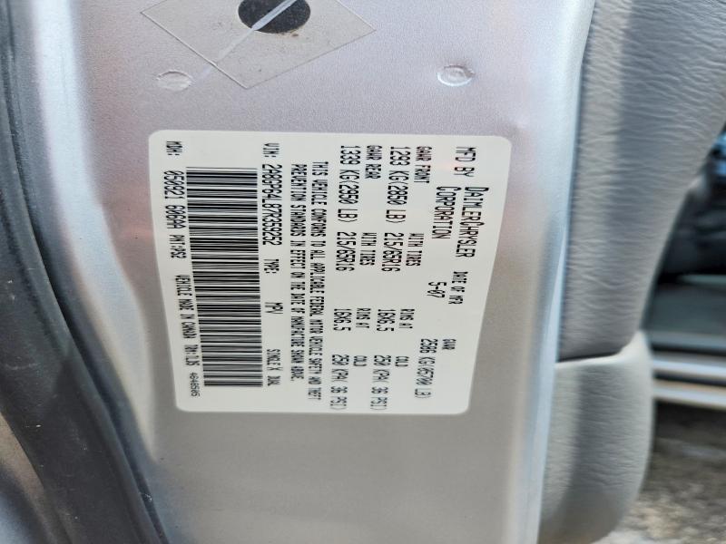 60816136 :رقم المزاد ، 2A8GP64L87R359252 vin ، 2007 Chrysler Town & Country مزاد بيع