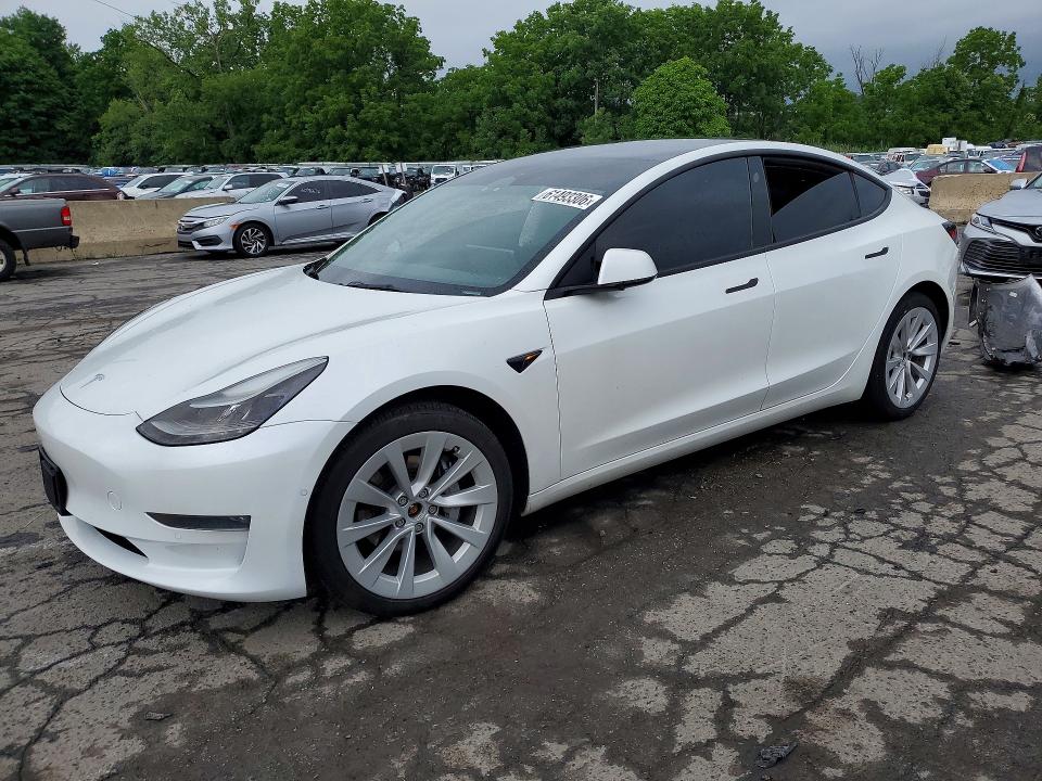 Aukcja sprzedaży 2022 Tesla Model 3, vin: 5YJ3E1EB2NF276154, numer aukcji: 61493306