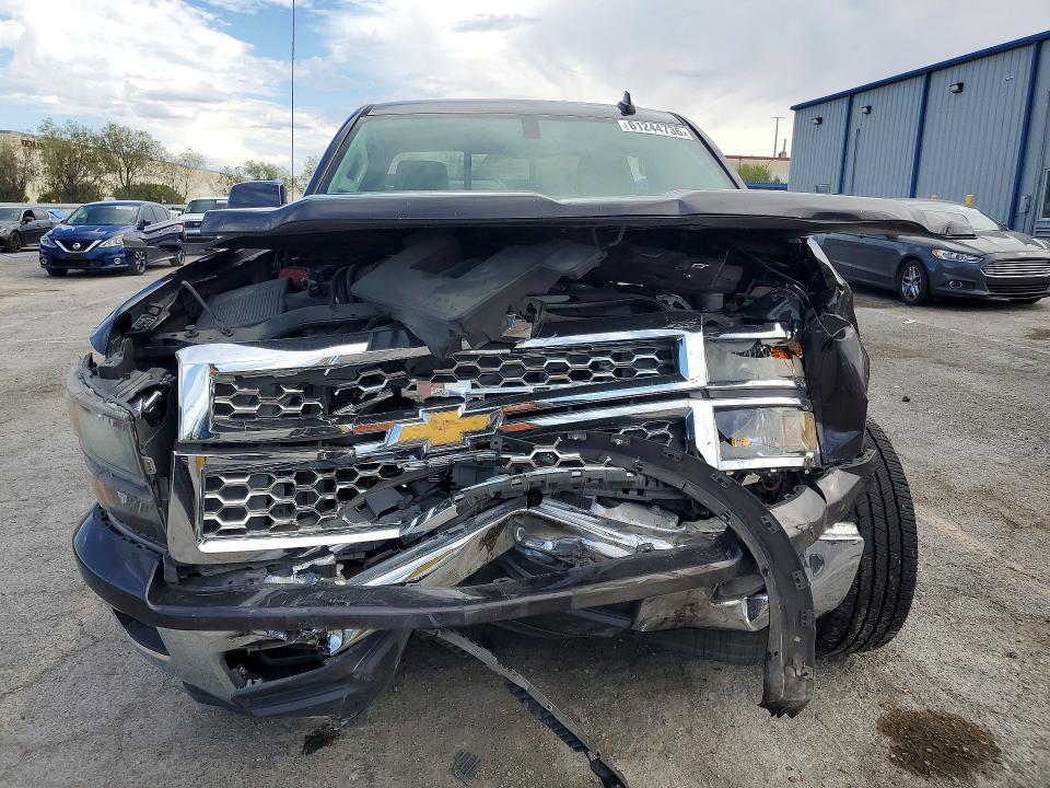 61244736 :رقم المزاد ، 3GCPCRECXFG489637 vin ، 2015 Chevrolet Silverado مزاد بيع