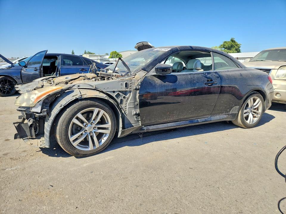 63693146 :رقم المزاد ، JNKCV66E99M724259 vin ، 2009 Infiniti G37 Convertible مزاد بيع