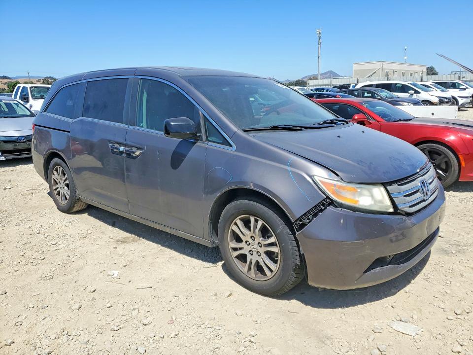 60448816 :رقم المزاد ، 5FNRL5H68CB118825 vin ، 2012 Honda Odyssey مزاد بيع