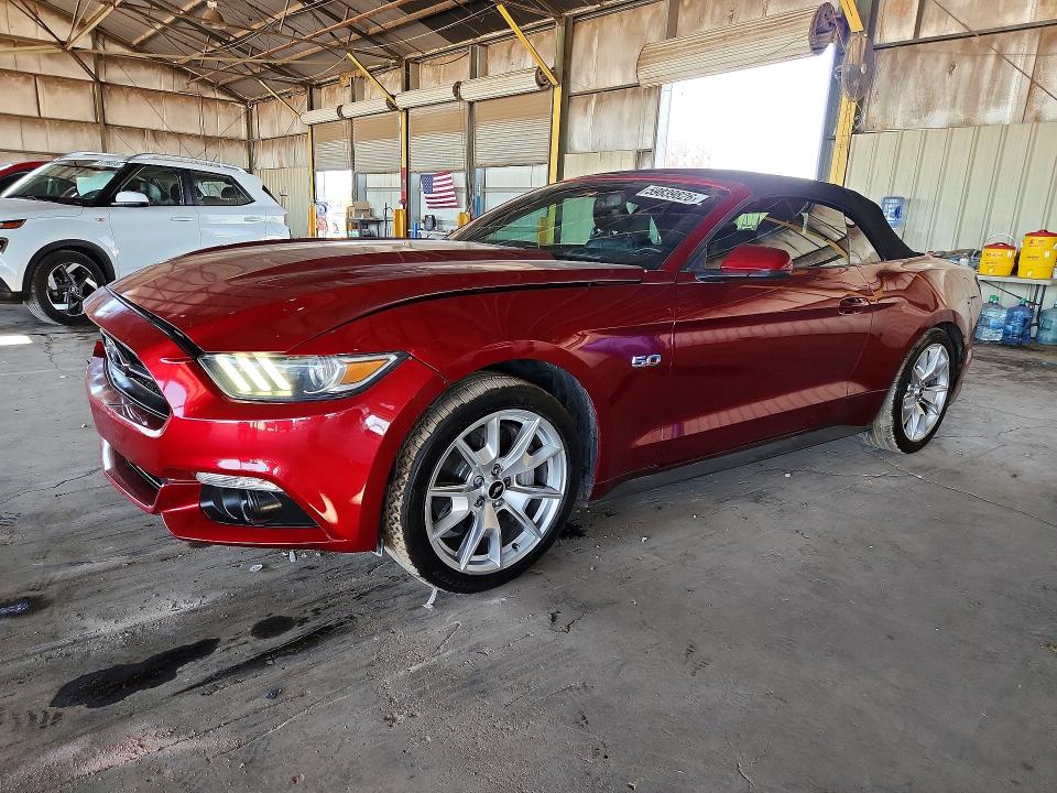 2015 Ford Mustang მანქანა იყიდება აუქციონზე, vin: 1FATP8FF6F5382636, აუქციონის ნომერი: 59839826