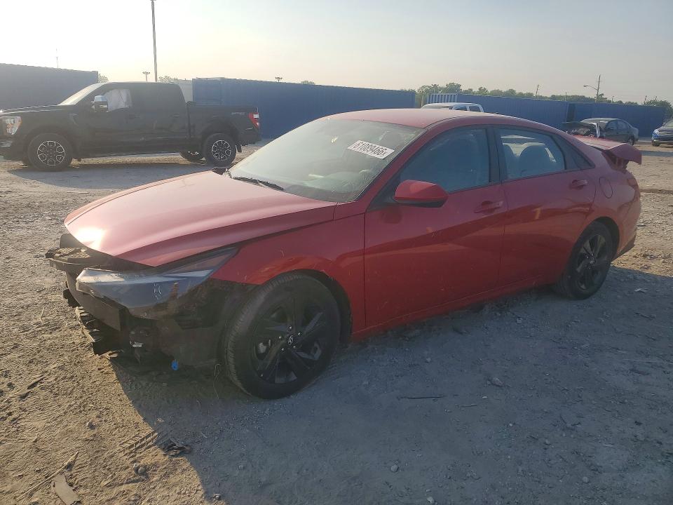Продажа на аукционе авто 2022 Hyundai Elantra, vin: 5NPLM4AG4NH069451, номер лота: 61089466
