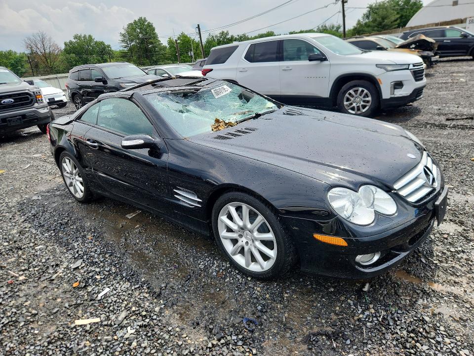 60649196 :رقم المزاد ، WDBSK71F37F130780 vin ، 2007 Mercedes-benz Sl مزاد بيع