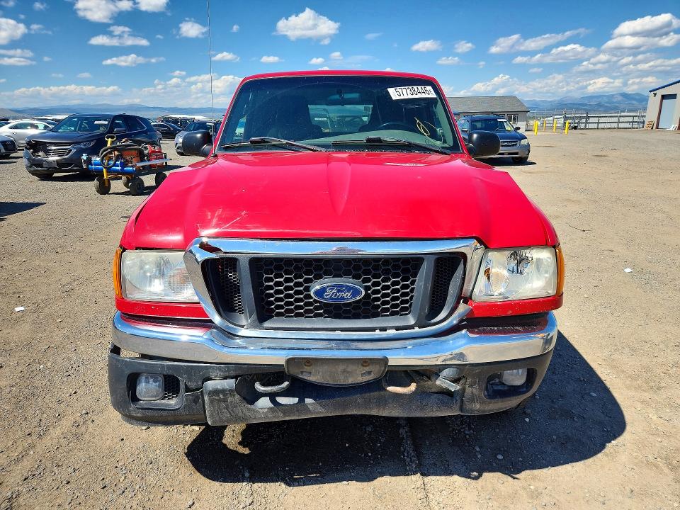 57738446 :رقم المزاد ، 1FTZR15E55PA24154 vin ، 2005 Ford Ranger مزاد بيع