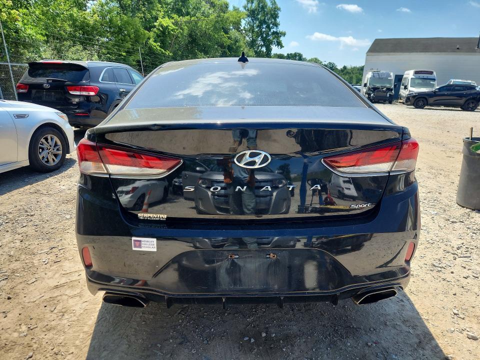 2018 Hyundai Sonata მანქანა იყიდება აუქციონზე, vin: 5NPE34AF9JH709604, აუქციონის ნომერი: 59658546