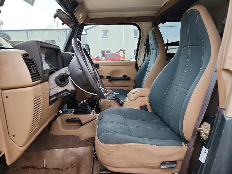 62126706 :رقم المزاد ، 1J4FA59S22P730151 vin ، 2002 Jeep Wrangler / Tj مزاد بيع