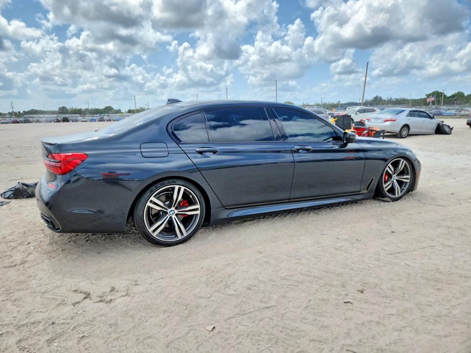 60863686 :رقم المزاد ، WBA7E2C56KB217432 vin ، 2019 Bmw 740 مزاد بيع