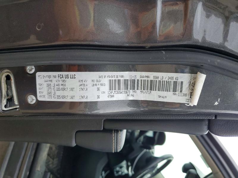 Aukcja sprzedaży 2016 Jeep Cherokee, vin: 1C4PJMCB2GW199673, numer aukcji: 61219116