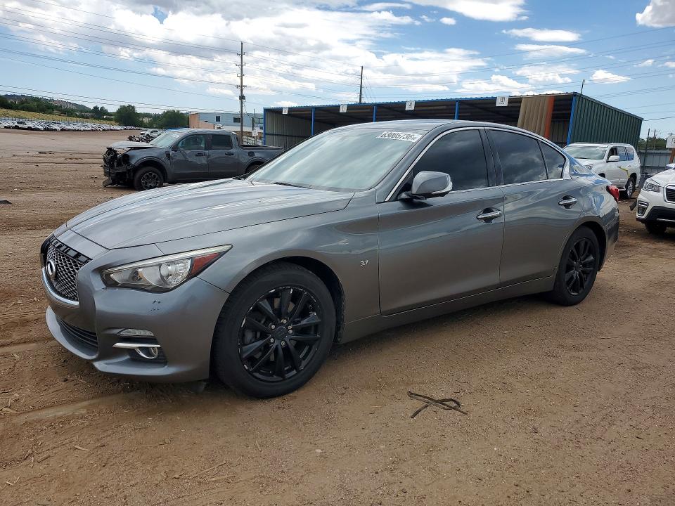 63005736 :رقم المزاد ، JN1BV7AR3EM700002 vin ، 2014 Infiniti Q50 مزاد بيع