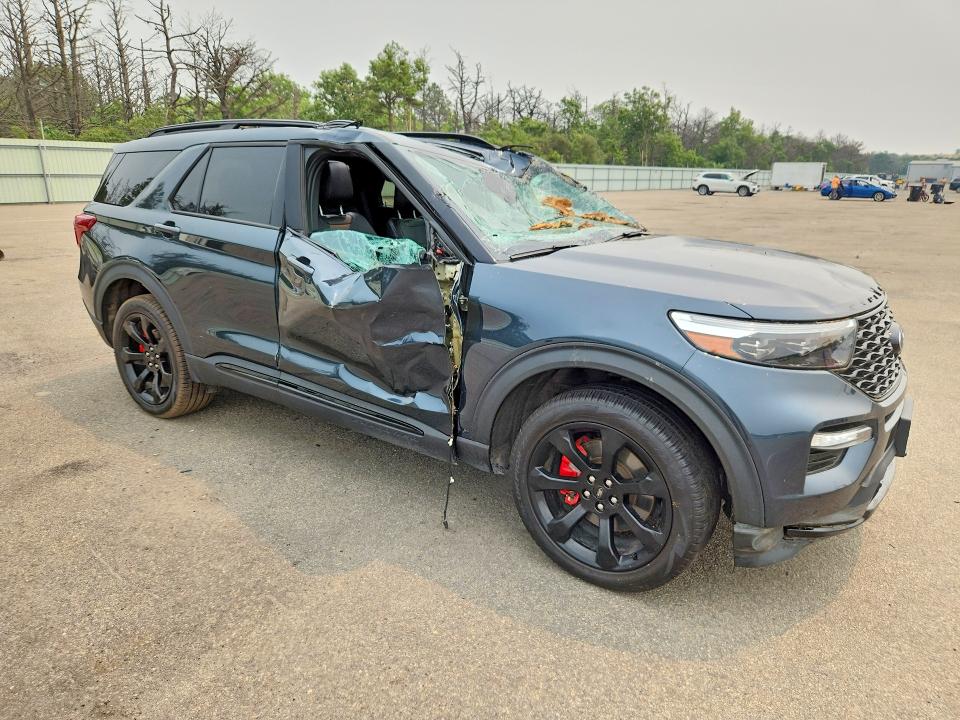 61483336 :رقم المزاد ، 1FM5K8GC7RGA85904 vin ، 2024 Ford Explorer St مزاد بيع