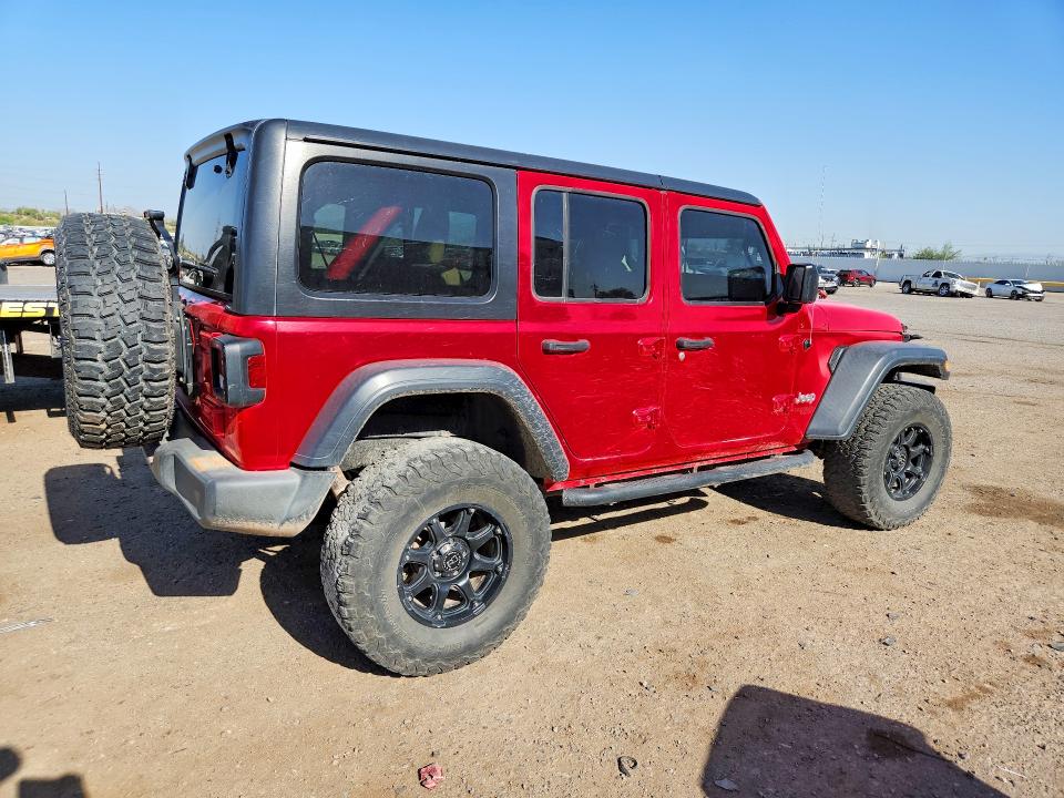 Продажа на аукционе авто 2018 Jeep Wrangler Unlimited, vin: 1C4HJXDG9JW134505, номер лота: 58695346