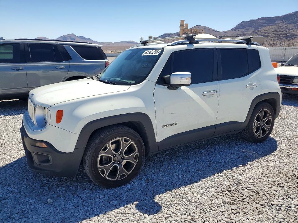 2017 Jeep Renegade მანქანა იყიდება აუქციონზე, vin: ZACCJADB2HPF67960, აუქციონის ნომერი: 63361656
