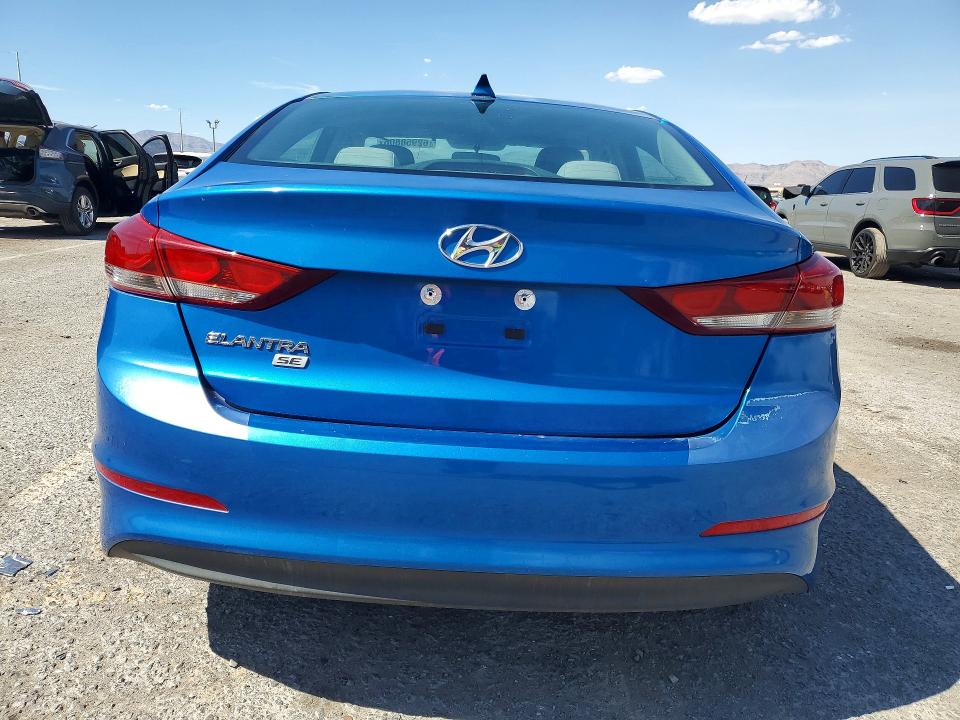 62958806 :رقم المزاد ، KMHD74LF1HU091168 vin ، 2017 Hyundai Elantra مزاد بيع