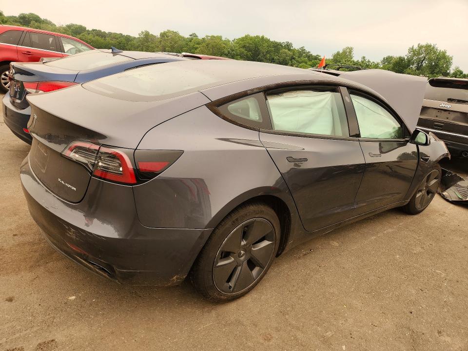 2023 Tesla Model 3 მანქანა იყიდება აუქციონზე, vin: 5YJ3E1EB9PF689997, აუქციონის ნომერი: 60834786