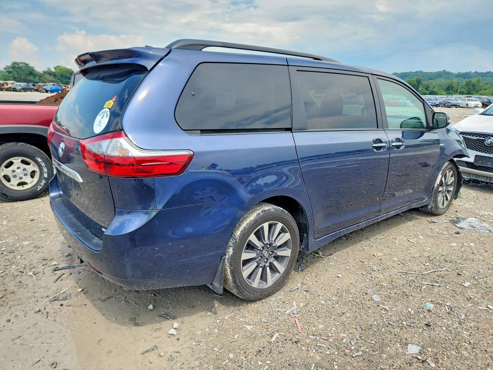 59866536 :رقم المزاد ، 5TDDZ3DC1LS241161 vin ، 2020 Toyota Sienna مزاد بيع
